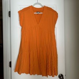 Maeve orange dress